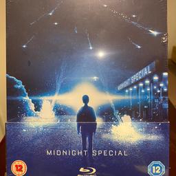 Brand new + sealed STEELBOOK: Midnight Special

Delivery: £2.90 with Hermes (Shpock’s suggestion)
Gladly discuss cheaper delivery options (i.e via Royal Mail) or you can pay and arrange your own delivery. Whichever works for you - DM me. 
