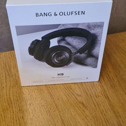 Brand new sealed H9 3rd generation headphones. It is an unwanted gift. £320 Ono.  In the shops it is priced at £450.

https://www.bang-olufsen.com/en/headphones/beoplay-h9

Check out their website for more info.