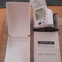 Digimed 2/30 digitales blutdruckmessgerät zum blutdruckmessen am Handgelenk