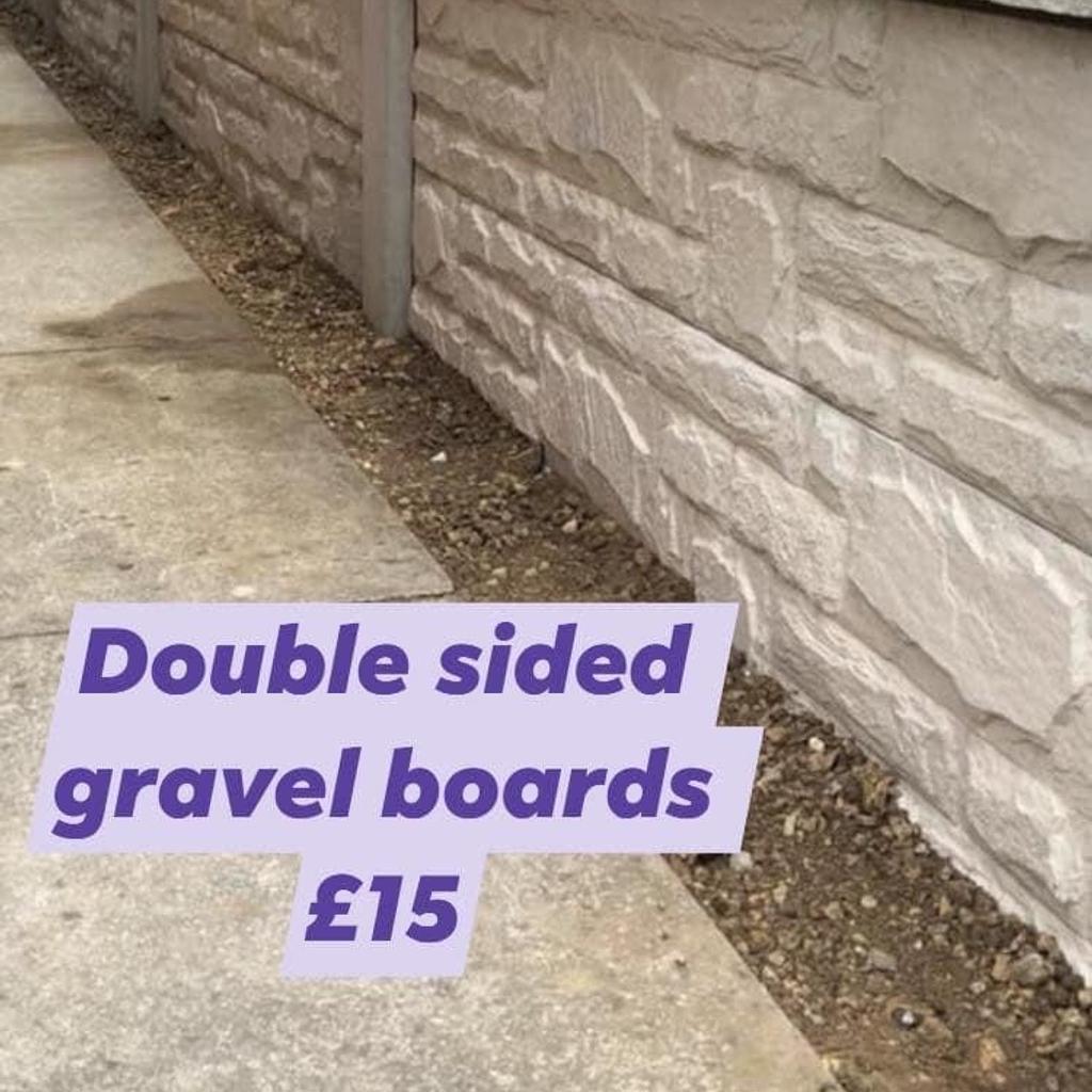 Double sided quality gravel boards in Rotherham für £ 18,00 zum Verkauf