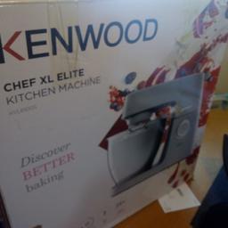 Selling Kenwood chef XL elite.Boxed like new,but missing bowl and utensils...