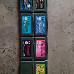 8 Game Boy spiel.
Sind getestet und laufen ohne Probleme.
Das Stück 5€ oder komplett für 40€.
Spiel ohne etikett ist Fifa 2007.