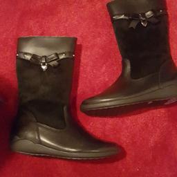 black very good condition. Clarke's boots s free