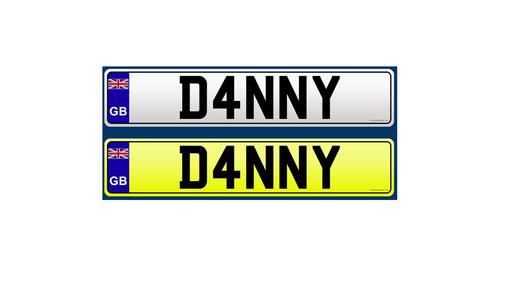 Vehicles West Midlands Solihull - Photos for Dan Danny Private Registration Plate - D4 NVY