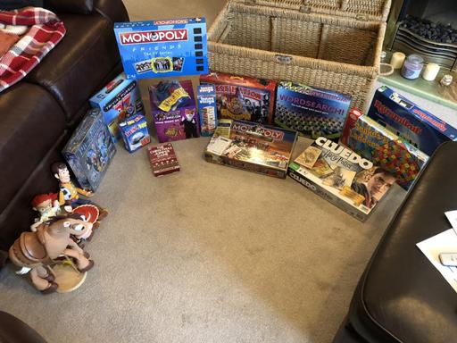 Buy & Sell West Sussex Worthing - Photos for Wicker Ottoman including games