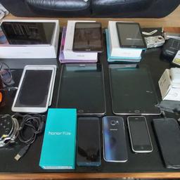Spares or Repairs

Samaung Tab S 2 x2
Samsung Tab 3
Samsung Galaxy S6
Asus ZenPad 10 (Boxed)
Asus Memo Pad 8 HD (Boxed)
Asus Memo Pad 7 HD (Boxed)
EE Tablet
IPhone 3
Honor 9 Lite (Boxed)
Sony PSP + 3Games
Samsung 16MP Camera
Sony Cameras + Chargers x2
Headphones x 2 Sony, Phillips
Tom Tom Traffic Reciever + All Accessories
Jawbone UP2 + UP3 x2 Fitness Bands

OFFERS ON LOT ALL SEEN IN PICTURE
SOME OF THESE ITEMS WORK AND/OR JUST NEED A LITTLE TECHNICAL KNOWHOW. I DO NOT HAVE TIME FOR THEM.