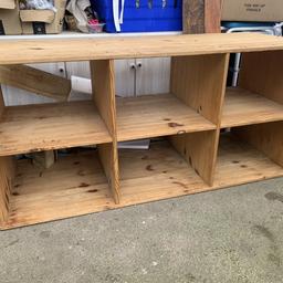 REDUCED! Need gone!
Storage Usage. No wheels. Was in my sons room so has some scribbles on but it can be used as an upcycle project or can be sanded and painted.
Collection from Wigston LE18. On other site