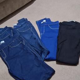 all size 8 
Good condition
3 navy blue, 1 blue and 1 black
£1 a pair or £5 all
collection only