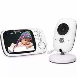 3.2 inch LCD Display + 2.4GHz Wireless TransmissionMonitor with a large display screen to your babys sleep with the most advanced High Quality Color LCD Display with Enhanced 2.4GHz FHSS Technology. This premium video baby monitor provides high definition and stable streaming, secure interference-free connection and crystal clear digital vision and sound. This includes night vision, 8 built in lullabies, thermometer etc
Please see pic of the back of the box for features
These are new x display