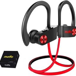 Moffo Wireless Headphones, Sport Sweatproof in Ear Earbuds with Built-in Mic for Gym, Talking, Music, Working, Home, Exercise

According to the box - 8 hours of battery, takes 1-2 hours to charge.

Has only been tested to see if it works.

Box included - Earbuds, small usb cable, 3 sizes eartips, earbuds case