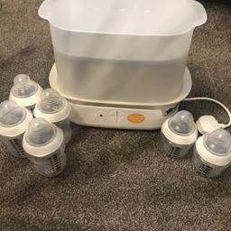Like new! Only used to sterilised the bottles but not used due to breastfeeding.