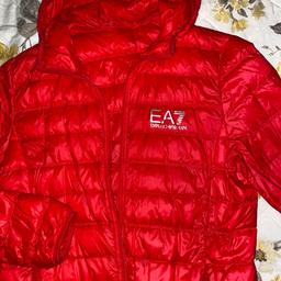 Red armami jacket size small