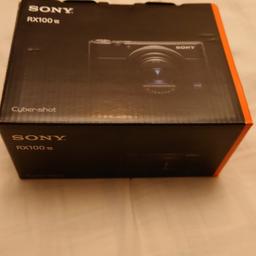 Sony cyber-shot dsc-rx100 vii Boxed like new only used a couple of times comes with 2 batteries 1 original battery and one spare battery, paid £1199 selling for £800 contact Mohammed on 07814830280