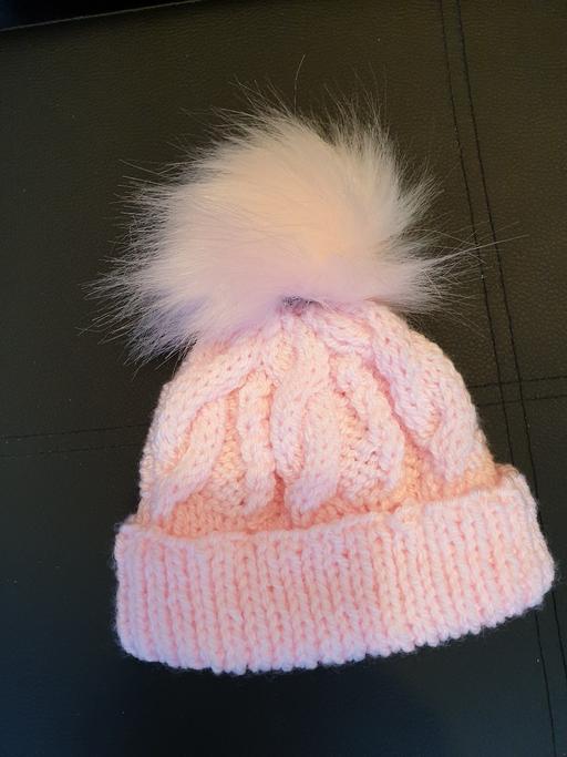 Buy & Sell West Midlands Solihull - Photos for Size 1 - 0-3 Months Aran Hat Pink