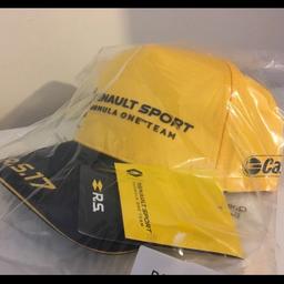 SALE REDUCED

Renault Sports
FORMULA ONE TEAM
R.S.17 baseball caps Brand new

great as gifts or for summer.
 The RENAULT SPORTS LOGO IS
3D LETTERING NOT PRINTED.