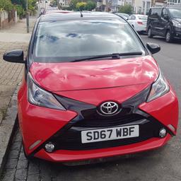 Open to offers !!!

2017 Toyota Aygo X-Cite 4 Vvt-I, 998cc, Petrol, Manual.
Has got Service history 
Drive superb and perfect with very low fuel consumption and in great condition.
It is loaded with a lot of features so HURRY and grab a bargain now !!!

Cat S fixed - Passenger headlight and bonnet changed and front bumper slight damage repaired only, with no structural damage repairs