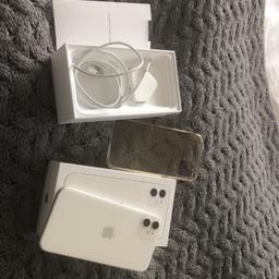 I have for sale iPhone 11 white 128gb,unlocked.I bought this iPhone less than 3 months ago in currys.Still like new with charger.Battery 100%