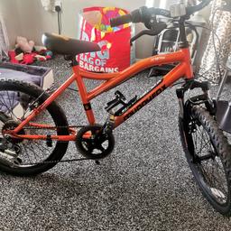 Brand new kids bike never been ridden been stuck in the shed in exerted condition nothing rong with it PLEASE NO TIME WASTED PLEASE AND MUST COLLECT DH1 5JB