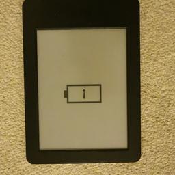 Amazon Kindle with the charging cable included
