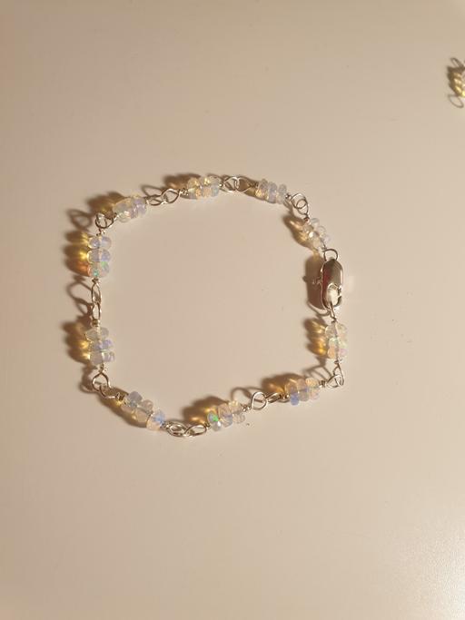 Buy & Sell Hampshire Southampton - Photos for 925 silver, natural opals bracelet