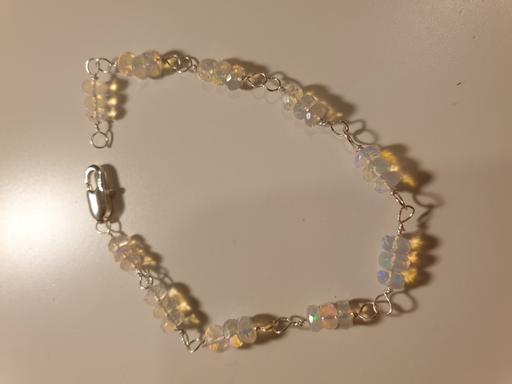 Buy & Sell Hampshire Southampton - Photos for 925 silver, natural opals bracelet