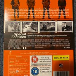 Brand new + sealed DVD: T2 Trainspotting

Delivery: £2.90 with Hermes (Shpock’s suggestion)
Gladly discuss cheaper delivery options (i.e via Royal Mail) or you can pay and arrange your own delivery. Whichever works for you - DM me. 
