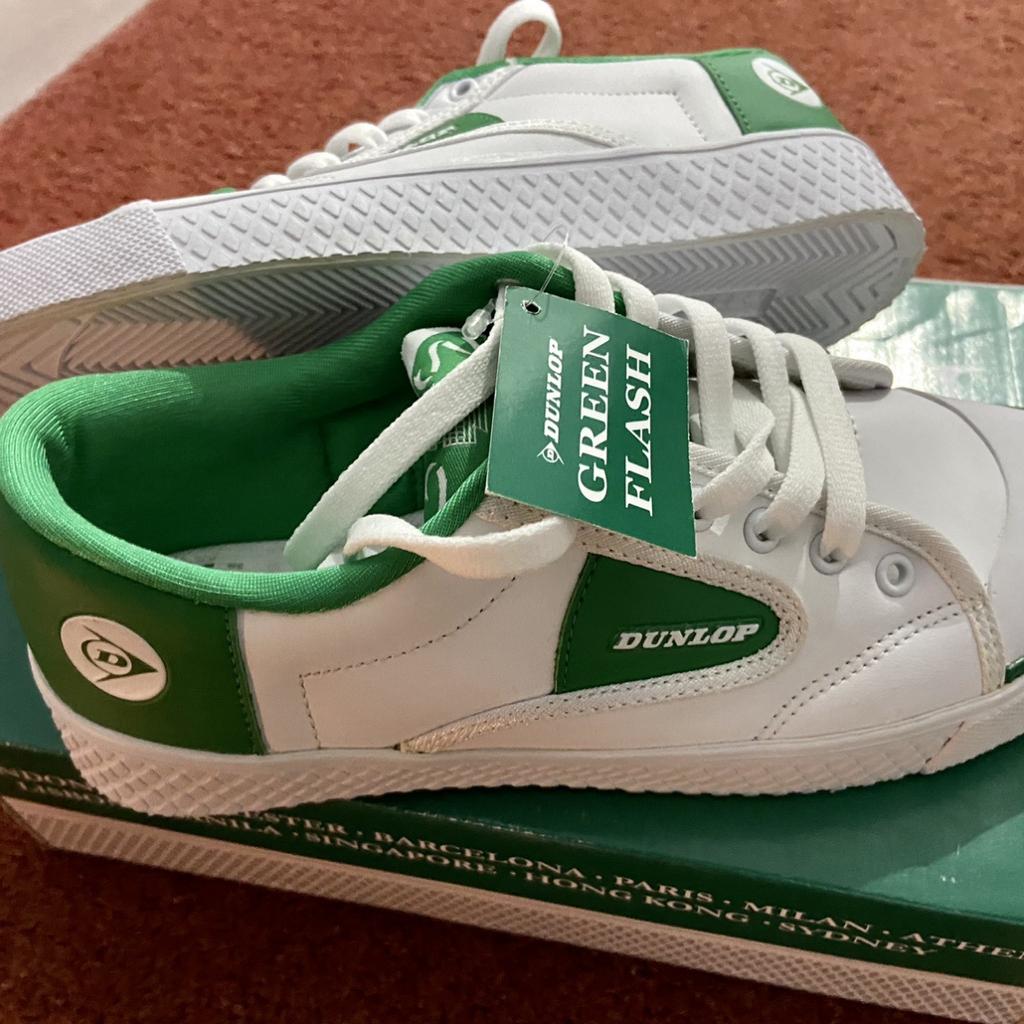 Ladies dunlop green flash on sale trainers