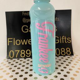 Here we have personalised bottle to your requirements any name or logo
Please check out our other items