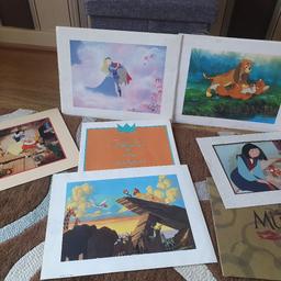 all in excellent condition. make an ideal gift for a Disney fan. these are rare collectibles.