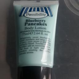 blueberry pancakes, body lotion
75ml