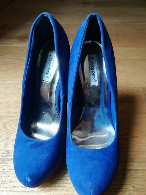 Buy & Sell Hampshire Havant - Photos for Ladies Blue Suede Stilleto Shoes Size 7 New