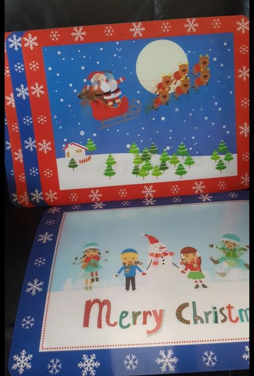 Buy & Sell Leicestershire Oadby and Wigston - Photos for 5x Christmas place mats