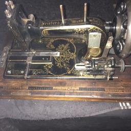 A 1895 old antique machine
Look good for it’s age don’t no if it works not my thing
Open to offers but told it’s 100% complete
Collection only due to weight 