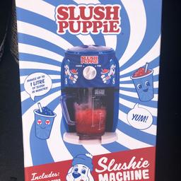 slush puppy machine brand new unused unopened, bought from b&m as a gift for some1 but they already had 1! lost receipt so cant take back!