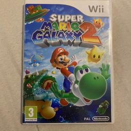 Nintendo Wii Spiel

Super Mario Galaxy 2

Funktioniert einwandfrei

Abholung oder Versand nach Vereinbarung möglich. Der Käufer übernimmt die Versand Kosten.

Keine Garantie und keine Gewährleistung