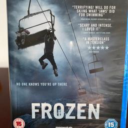 Brand new + sealed BLU-RAY: Frozen

Delivery: £2.90 with Hermes (Shpock’s suggestion)
Gladly discuss cheaper delivery options (i.e via Royal Mail) or you can pay and arrange your own delivery. Whichever works for you - DM me.