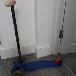 used micro mini scooter in good condition, it just needs new hand grips.