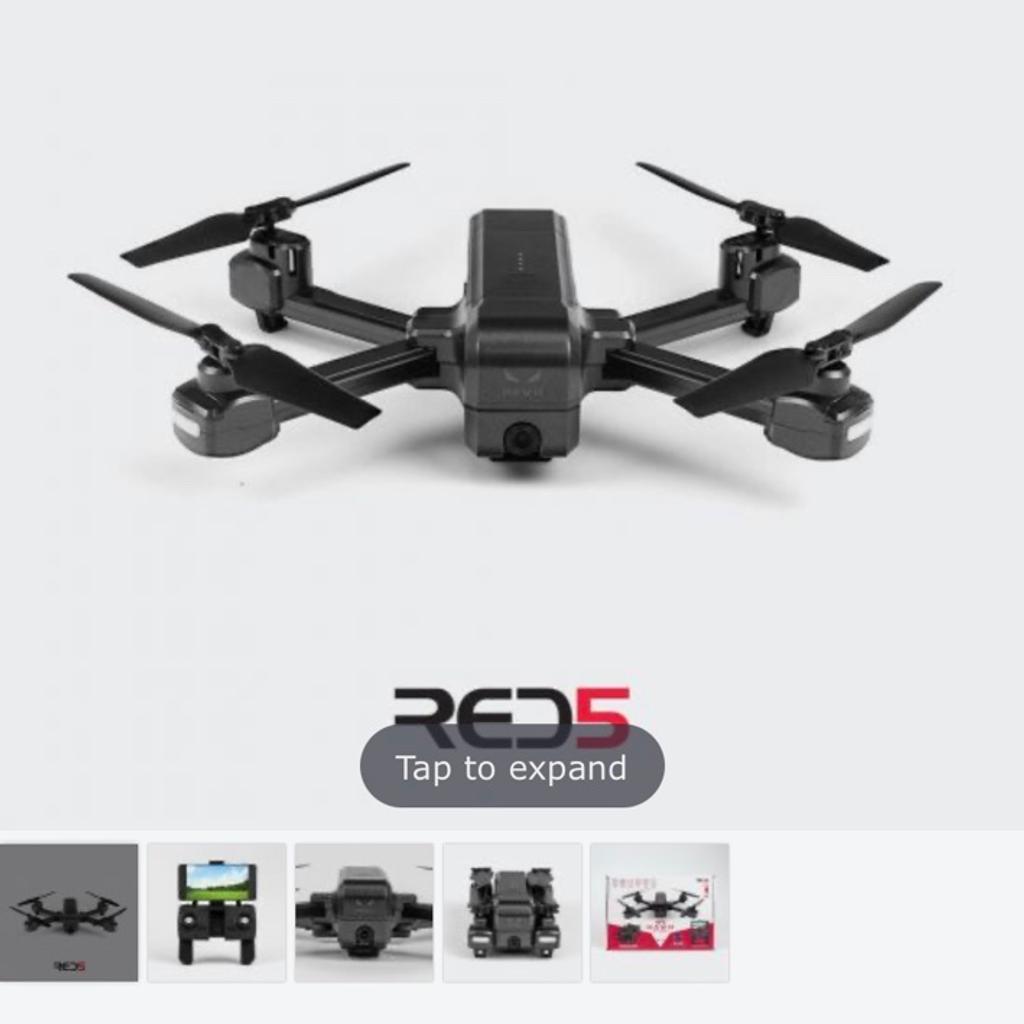 Red5 hawk folding on sale drone with gps