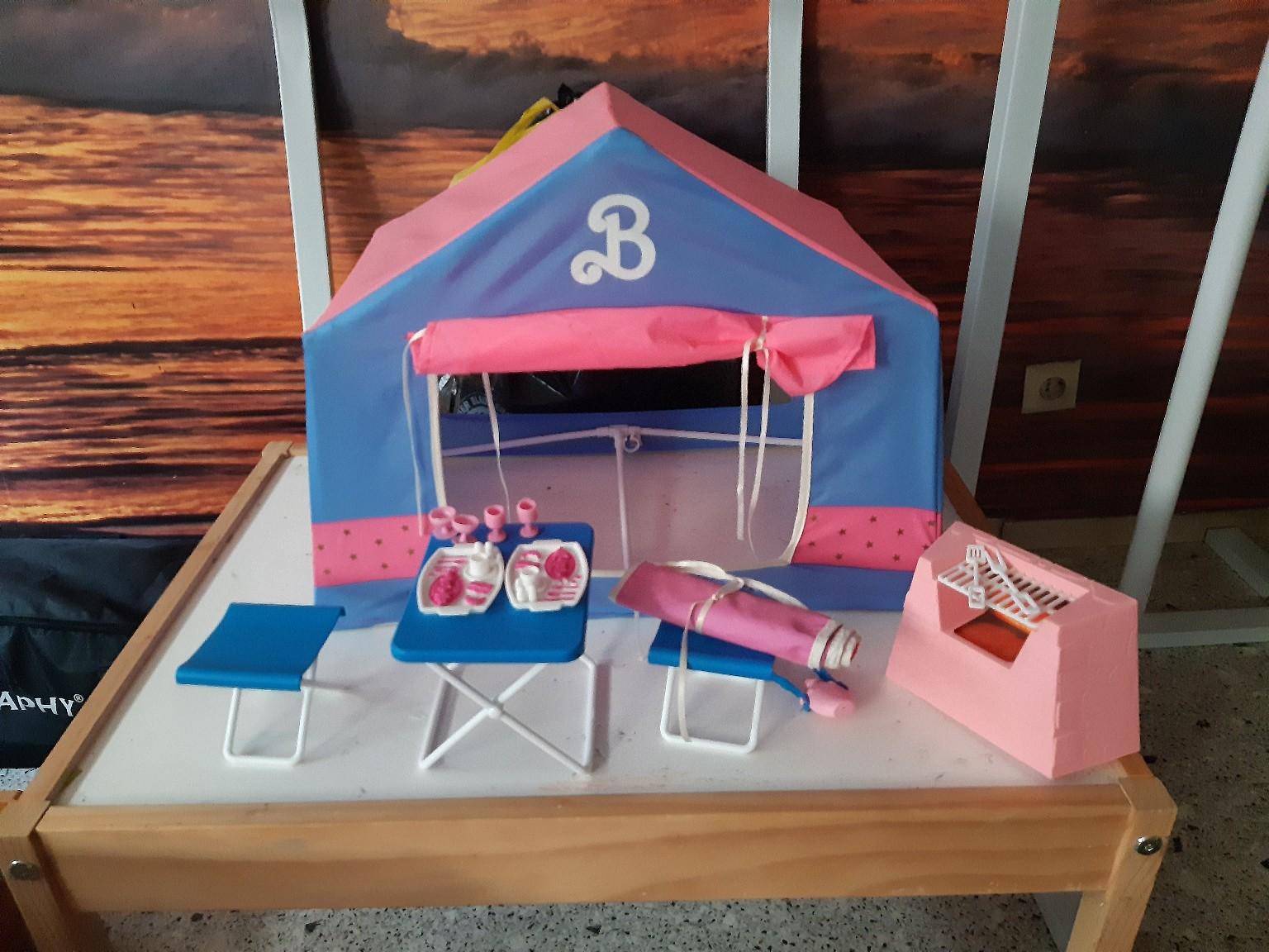 Barbie Campingzelt 90er in 55129 Mainz fr 45,00  zum Verkauf | Shpock DE