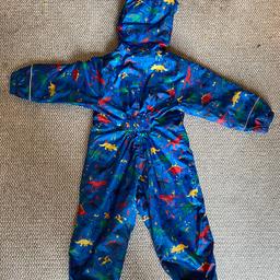 Mountain Warehouse all-in-one rain suit
24-36 months