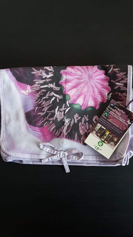 Buy & Sell West Midlands Walsall - Photos for Lilac Travel Bag Made With Fairtrade Cotton