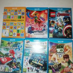 Various Nintendo Wii U games
Excellent condition
Collection only
Five pounds each