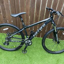 Carrera vengeance mountain bike been used couple of age related marks on the bike but still in good repair rear tyre just been replaced 

£150 Ono