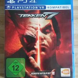 Verkaufe Tekken 7 für Playstation 4. Die CD ist kratzfrei und funktioniert einwandfrei.