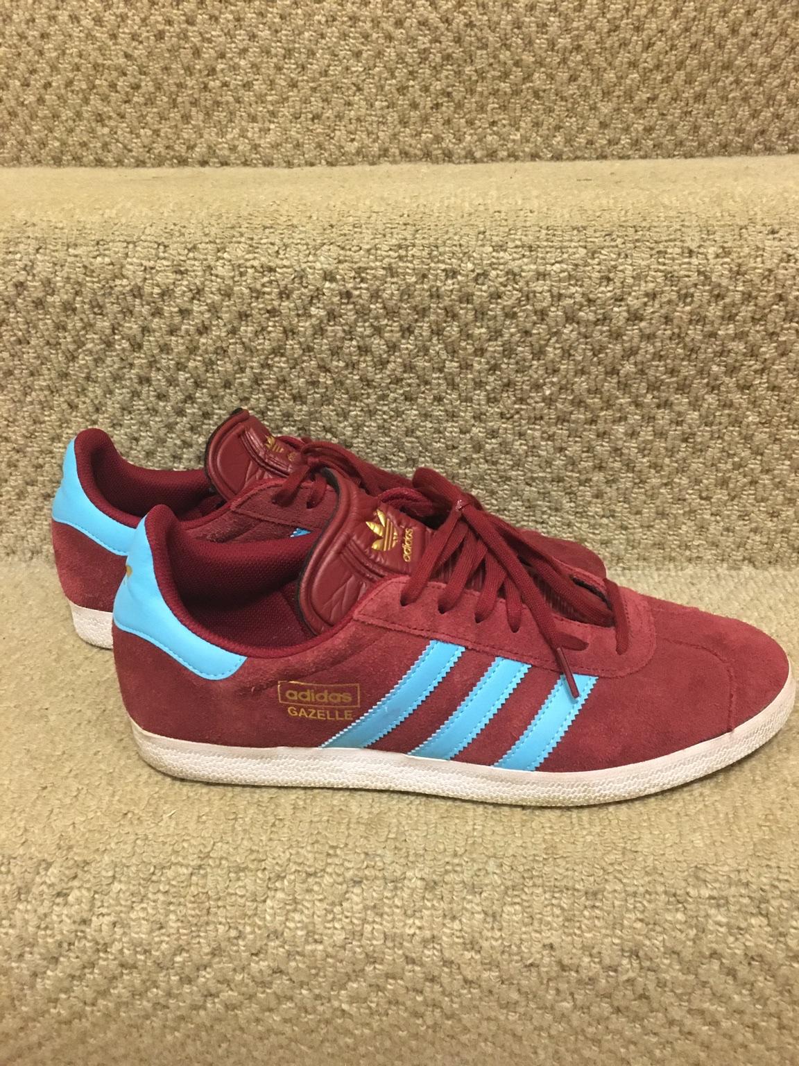 claret and blue adidas