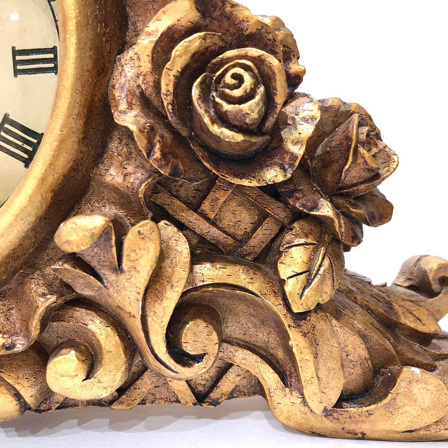 Gold vintage mantle clock in B91 Solihull für £ 45,00 zum Verkauf ...