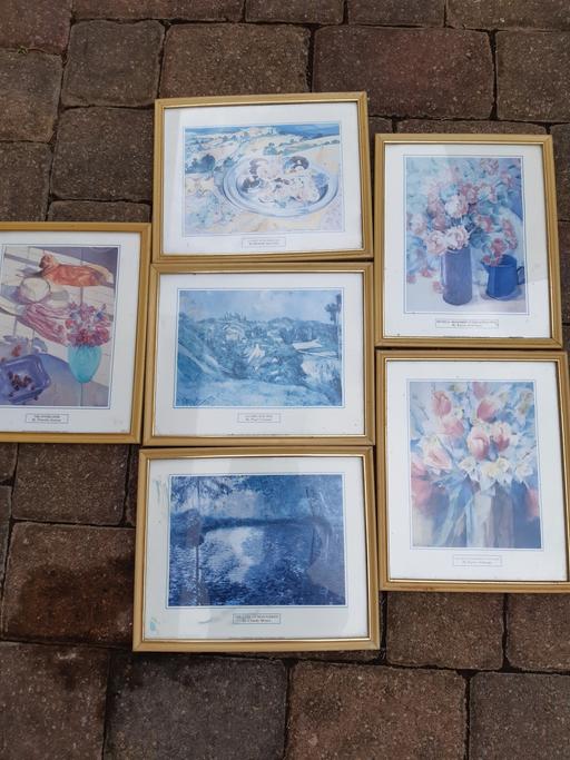 Buy & Sell Hampshire Havant - Photos for 6 Various Modern Prints In Matching Frames