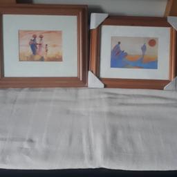 Two African style pictures as new never been hung. FREE to anyone who wants them.