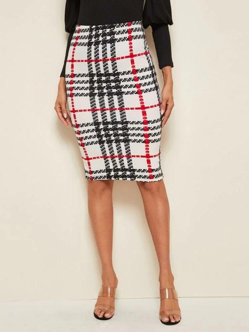 Buy & Sell West Midlands Walsall - Photos for new check size 8-10 midi pencil skirt