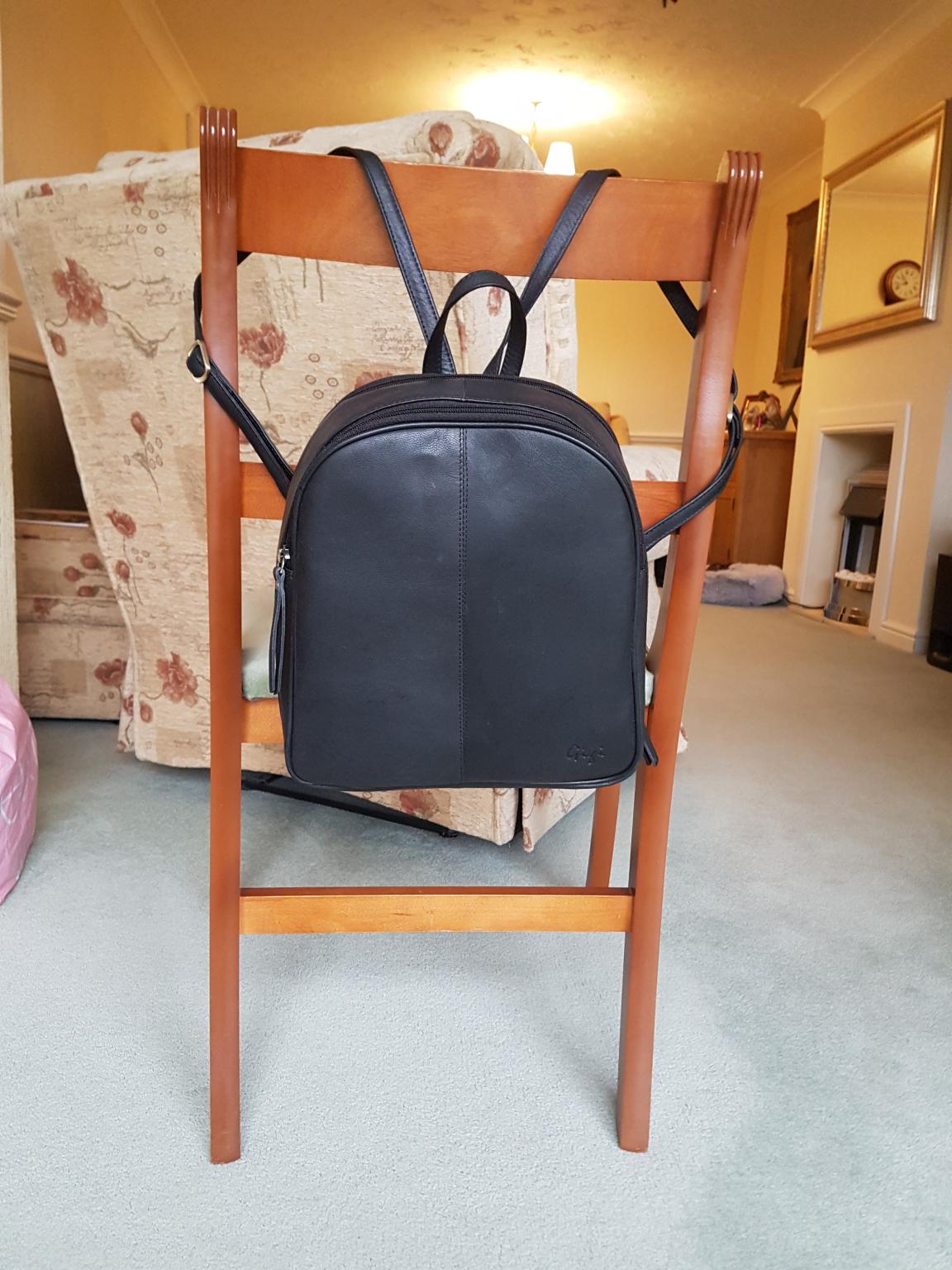 Gigi leather outlet backpack